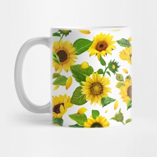 New Watercolor Sunflower 2 Mug